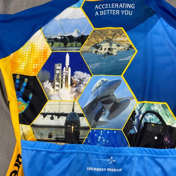 Primal LOCKHEED MARTIN 2013 Sport cut cycling jersey  Women's 3XL NWT - Picture 9 of 10